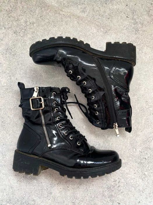 Ботинки черные осенние