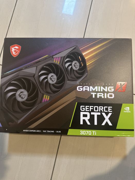 Placa video MSI Geforce RTX 3070Ti 8GB Gaming X TRIO
