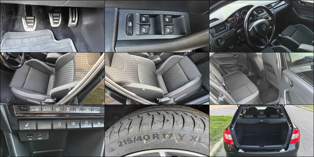 Skoda Rapid 2017, Euro6, 105cp, Jante 17"