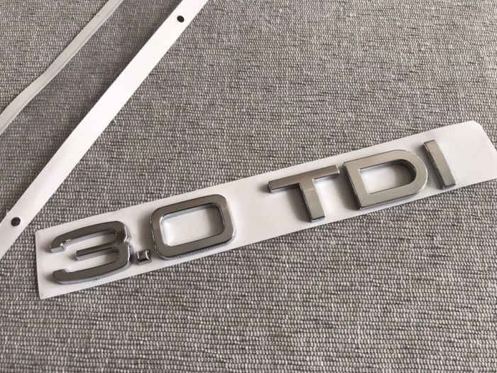 Emblema Audi 3.0 TDI