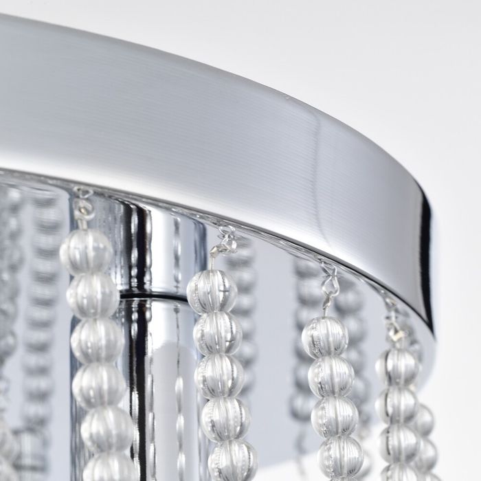 Нови плафони с кристали - 3 бр сребърно & 1 бр златно