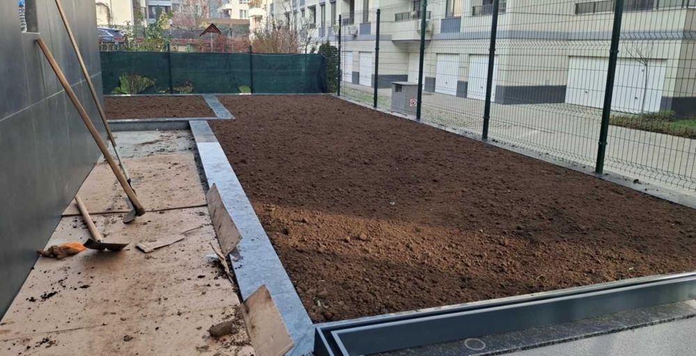 Почистващи, изкопни, насипни и озеленителни услуги