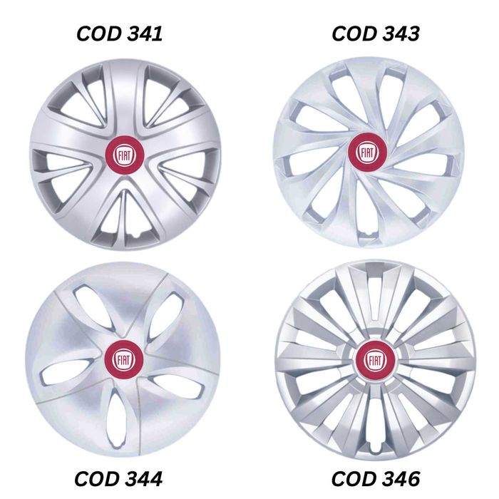 Capace roti R15 Fiat diverse modele, pentru jante de tabla