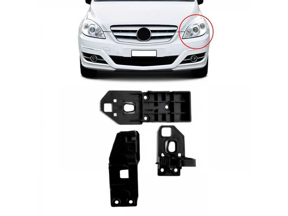 Комплект щипки за фар Mercedes B-Class W245 W246 CLA C117 GLA X156 A1178200014 A1178200114