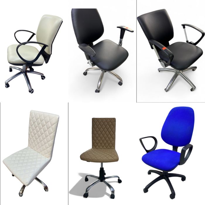 Офисные кресла новые и с пробегом