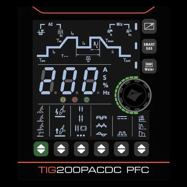 Аппарат аргонодуговой Jasic TIG-200P AC/DC PFC E2S22 EVO20 Актобе