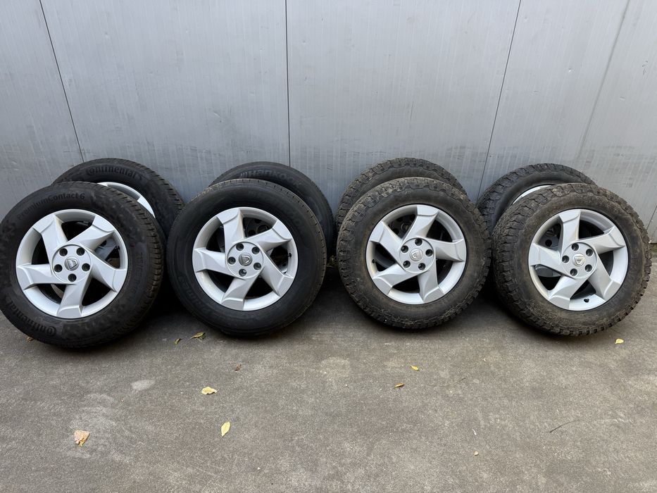 Jante 16 originale Dacia Duster anvelope  215/65R16 ATR