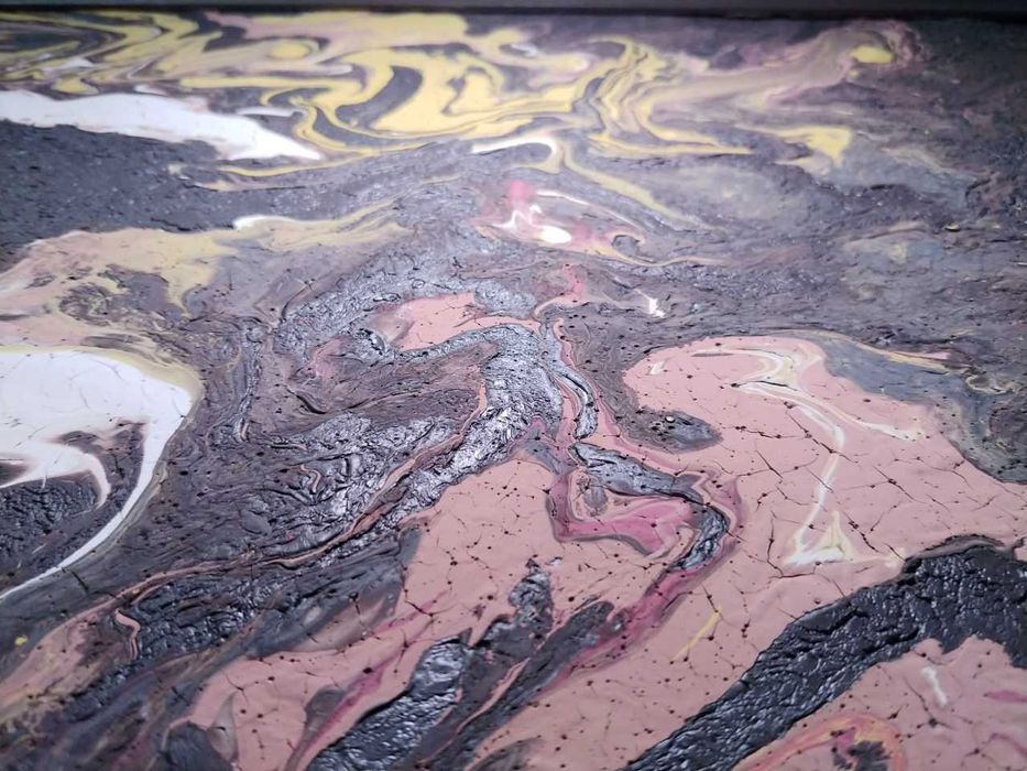 Картина акрилом "Поток" – уникальное современное искусство