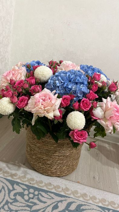 Букет свежий, цветы