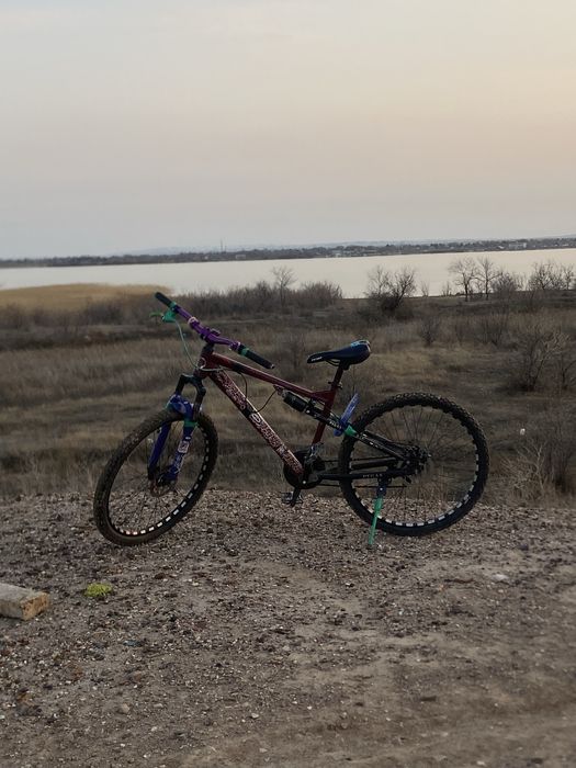 Велосипед двух подвес пегас