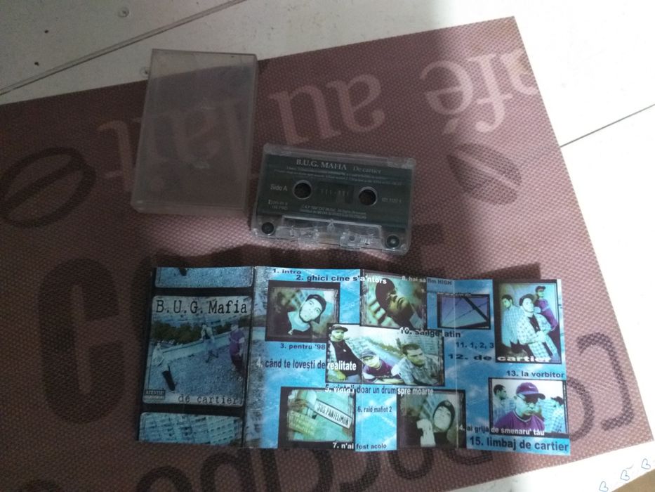 Caseta Audio Bug Mafia De Cartier Nou