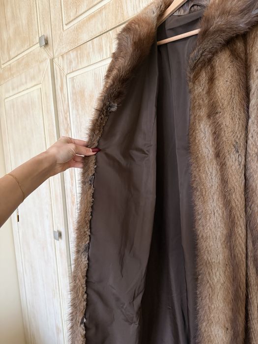 Палто от естествен косъм