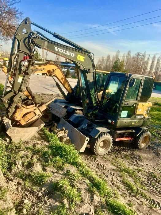 Мини экскаватор аренда услуга mini ekskavator arenda usluga 60 lik