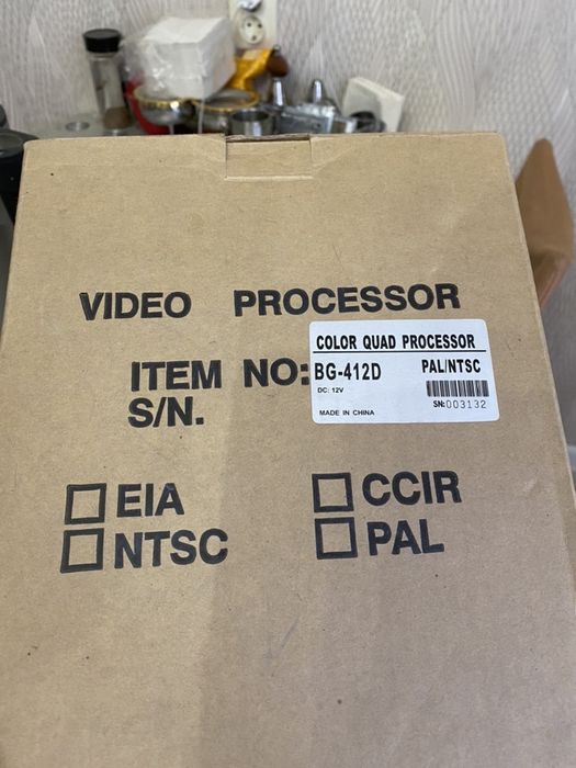 Видео система процесор с 4 камерами