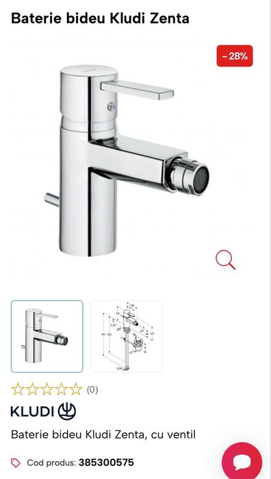 Robinet de bideu de bronz
