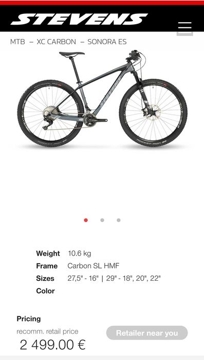 " Stevens Sonora Es"