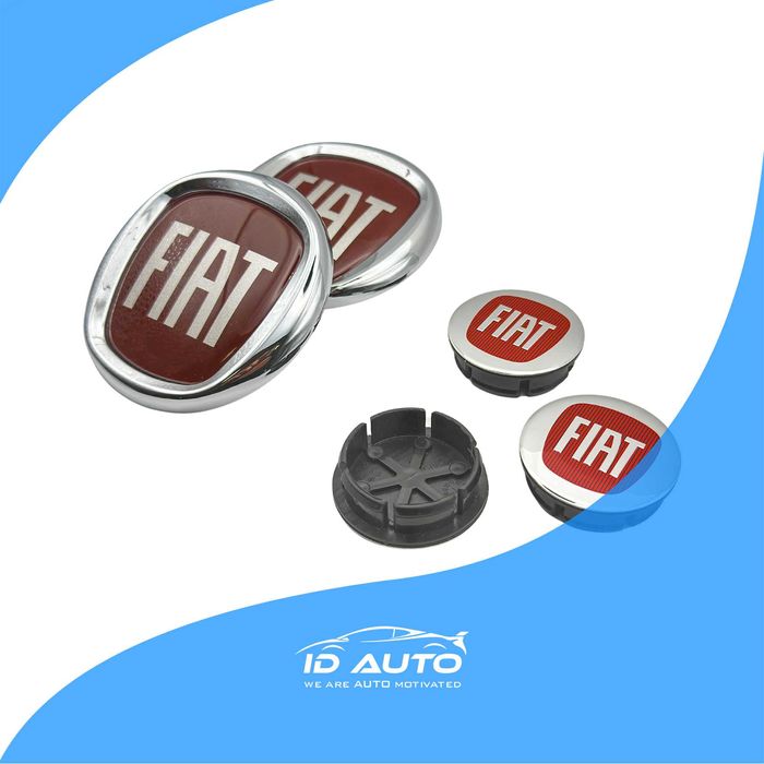 Fiat eмблеми, капачки за джанти, фиат, джанта капачка