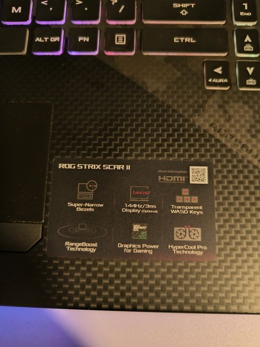 Laptop ASUS  ROG  Gaming