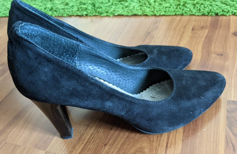 Pantofi piele cu toc 37