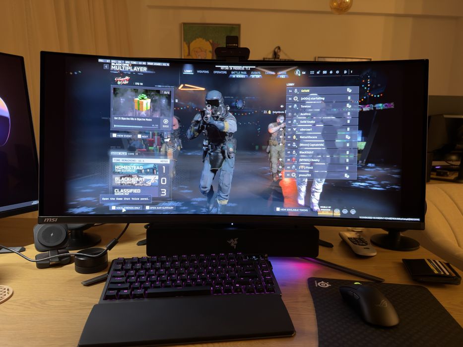 Monitor curbat NOU QD-OLED 34.2 MSI MAG 341CQPDE (garantie 2 ani emag)