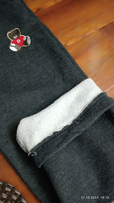 Штаны для беременных,утеплённые б/у.