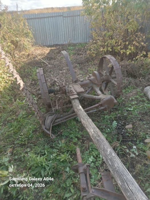 Косилка грабли конная
