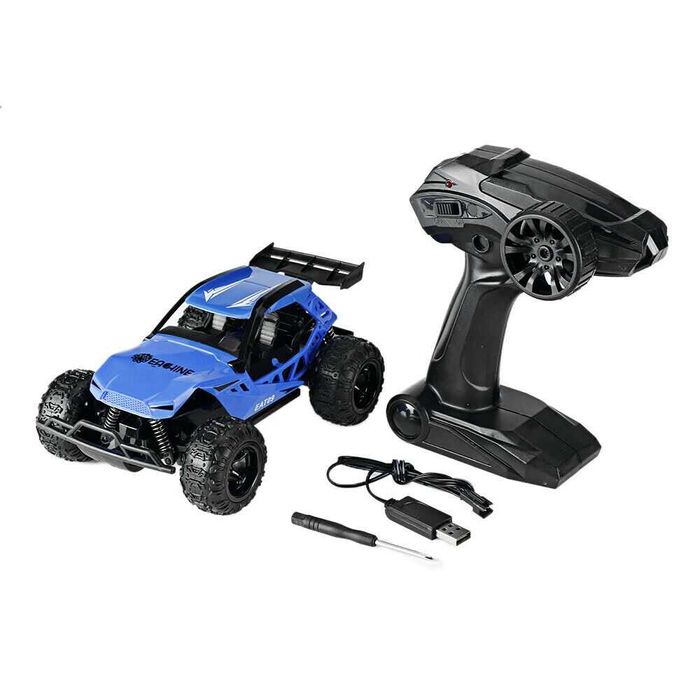 Бъги с дистанционно Кола Off-Road със зарядно голяма бърза 20км/ч 1:22