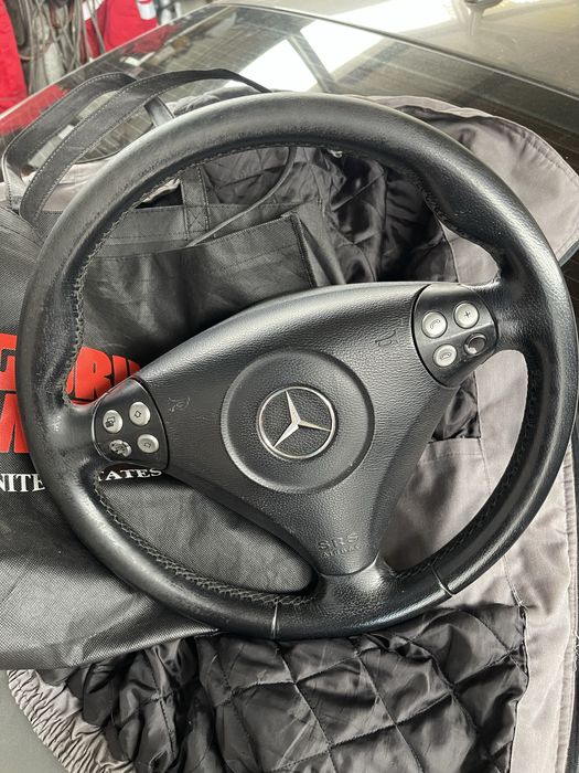 Волан от Мерцедес W203 Фейс, комплект с аербег и копчетата.
