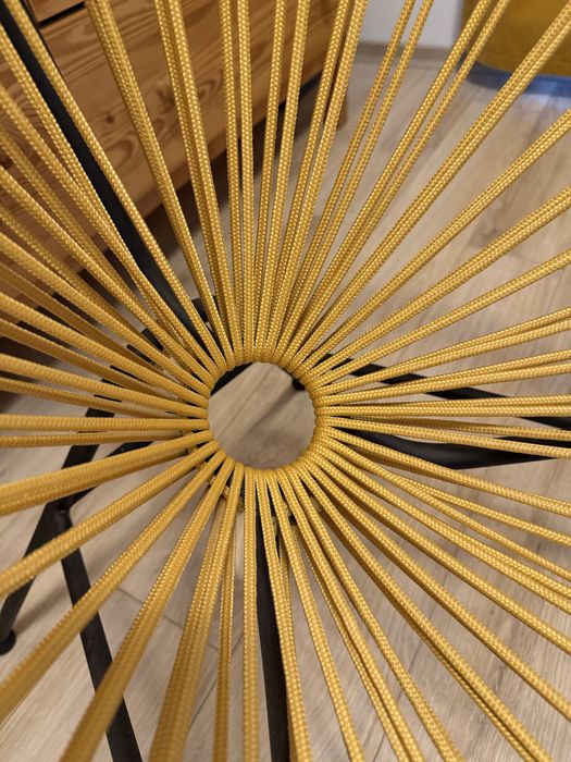 Fotoliu galben / gri