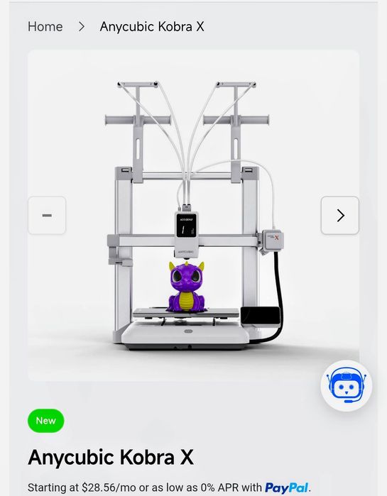 Imprimanta 3D Anycubic Cobra X
