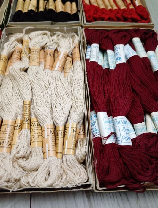 Мулине, конци за бродерия
