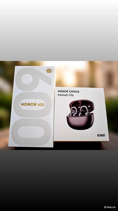 Honor 600, 512 GB с включени безжични слушалки