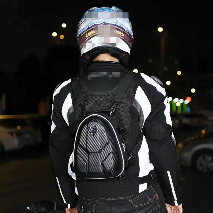 Ергономична Мото Раница, Лека и Удобна, Лесна За Почистване