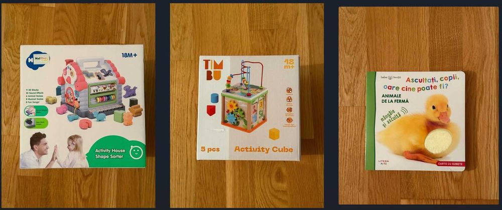 Set jucarii copii 18m+