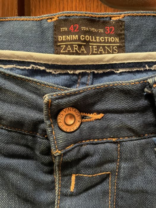 Blugi Zara purtati ca noi marimeA M 32/42 stare impecabila