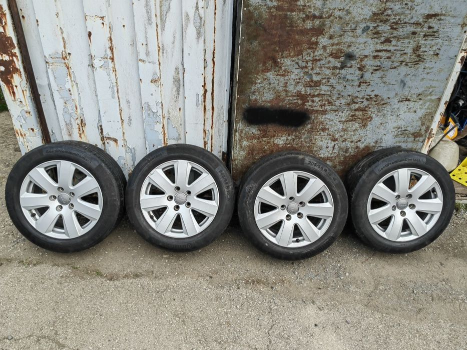 Джанти с гуми Audi 5x112 16ки