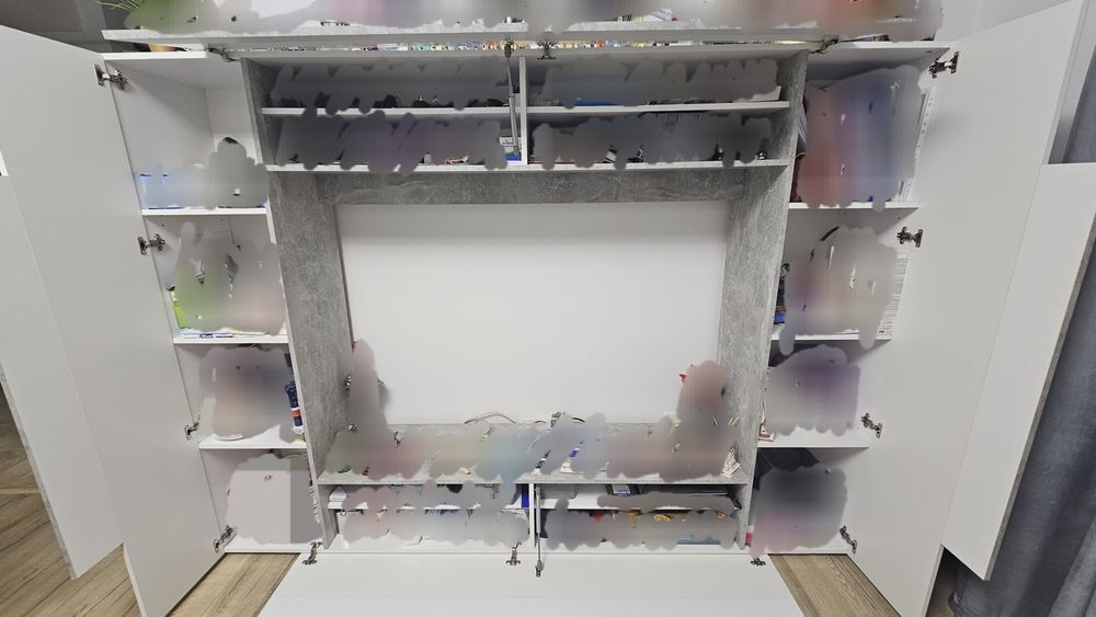 Bibliotecă living 2,25cmL x 1,63 cm Î X 40 cm  adancime