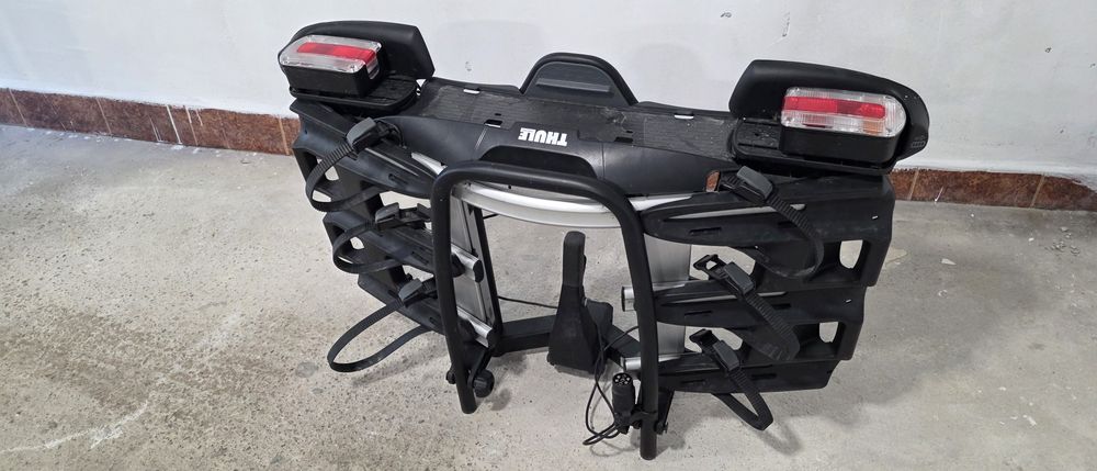 Велобагажник стойка за теглич Thule Velocompact 927 + адаптер за четвърто колело