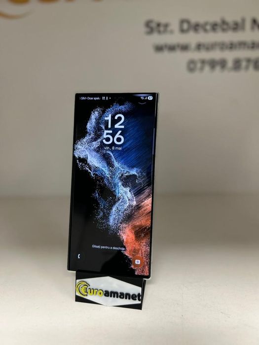 Telefon mobil Samsung Galaxy S22 Ultra, Dual SIM, 256GB, 12GB RAM -D-