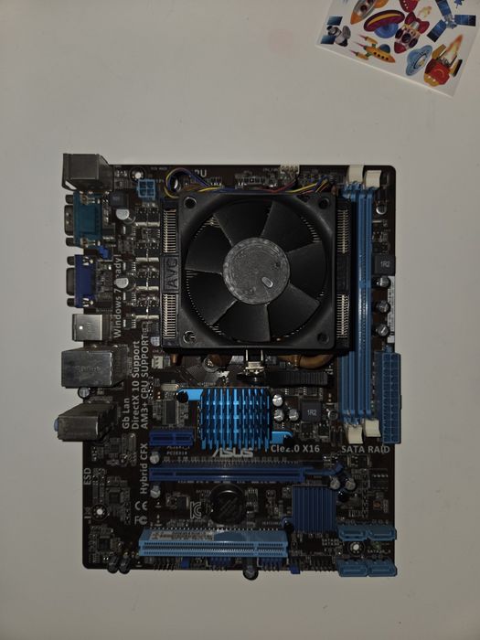 Kit placa baza+placa video+procesor+ 8gb ram