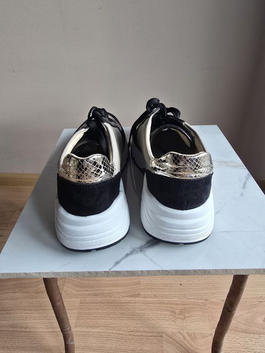 Бианки/ Bianki нови сникърси естествена кожа