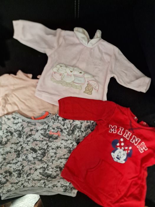 Огромен лот бебешки детски дрехи за момиче 6-9м.