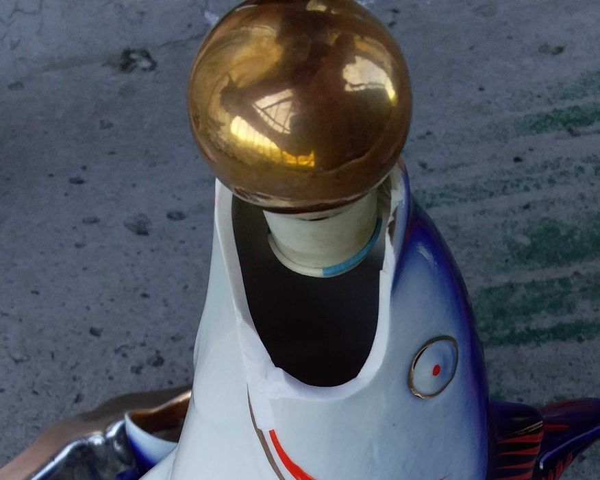 Коньячный набор "Рыбки"