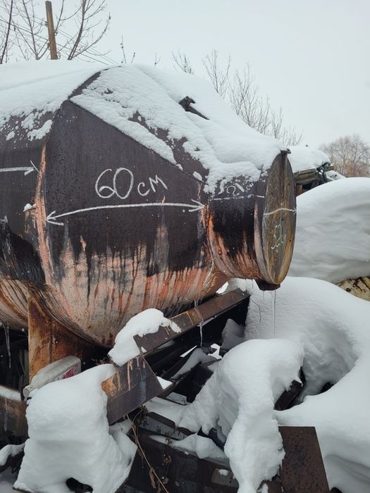 Продам бочку на полозьях