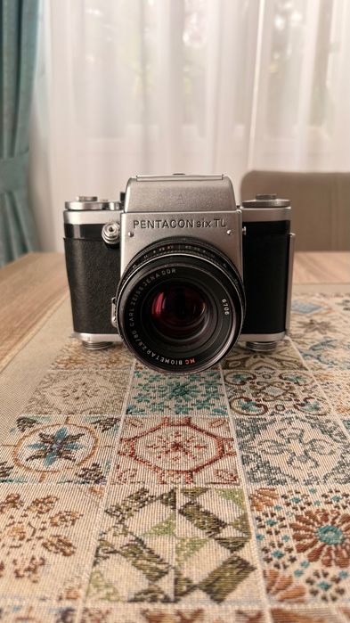 【美品】PENTACON SIX＋Bior 80mm 2.8 Pentacon SIX TL + Carl Zeiss 2,8/80 Jena DDR MC BIOMETAR stare