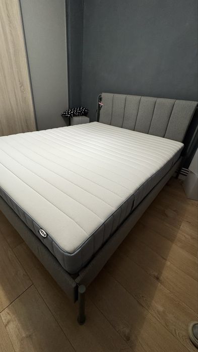 Saltea IKEA model Valevag cu arcuri impachetate, 160x200