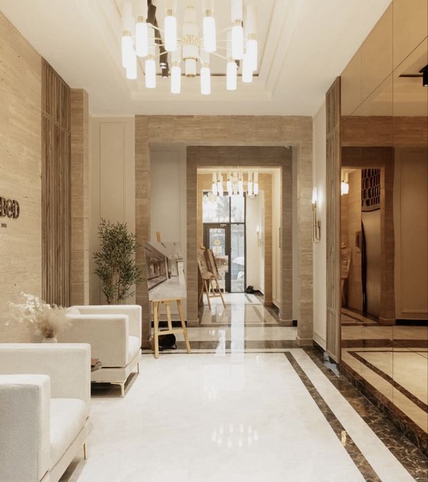 Юнусабад 8 Новостройка ЖК NRG Yunusobod 1 комнатная 2 этаж, 42м2. Евро