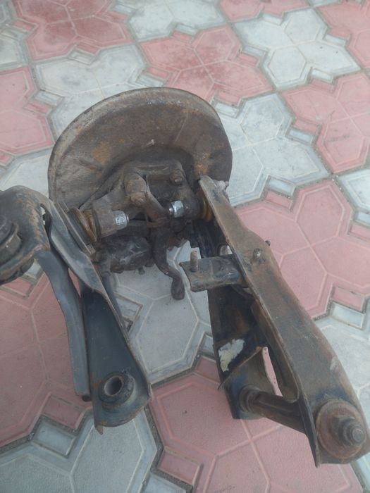 Левая сторона подвески жигули