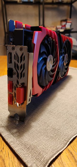 Видео карта MSI GeForce GTX 1070 Gaming X 8GB