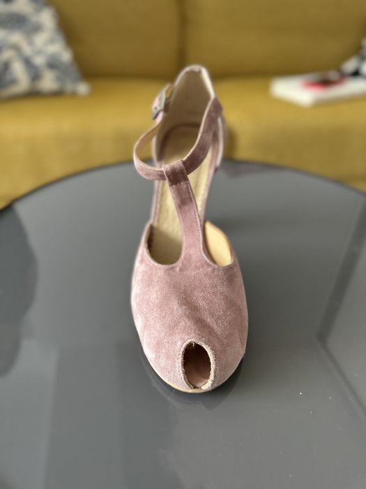 Pantofi piele intoarsa 40 (25cm)